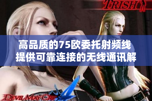 高品质的75欧委托射频线 提供可靠连接的无线通讯解决方案