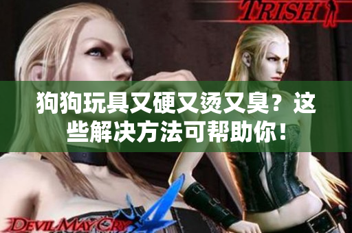 狗狗玩具又硬又烫又臭？这些解决方法可帮助你！