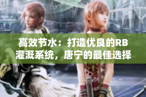 高效节水：打造优良的RB灌溉系统，唐宁的最佳选择