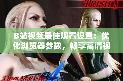 B站视频最佳观看设置：优化浏览器参数，畅享高清视频